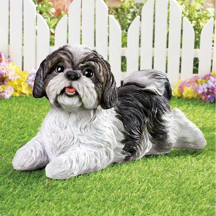 Realistic Textured Resin Dog