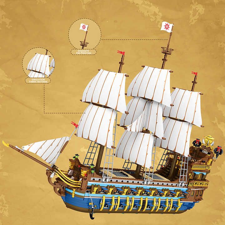 Large Pirate Ship Toy